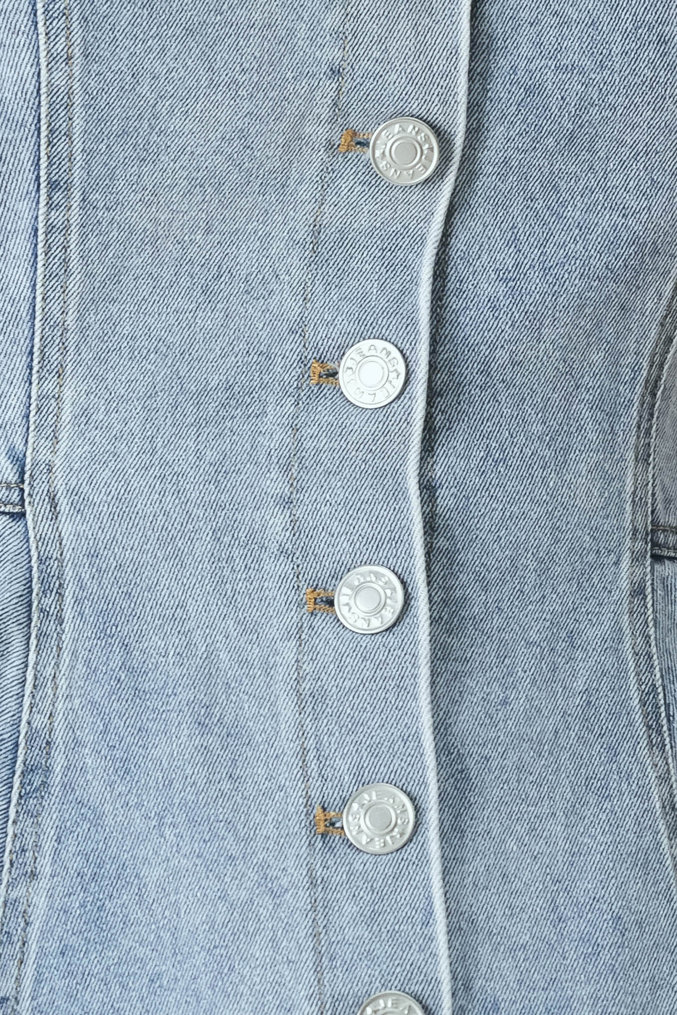 Blossom Blue Denim Top
