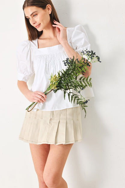 Pure Volume Woven Top