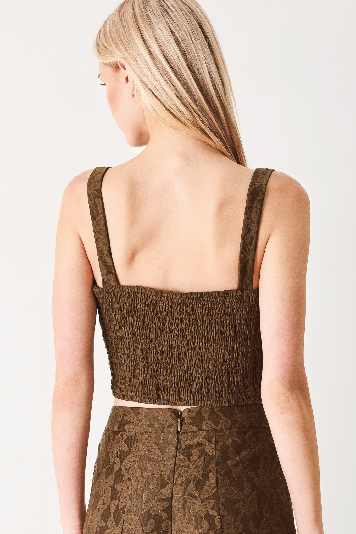 Moonlight Boho Woven Crop Top