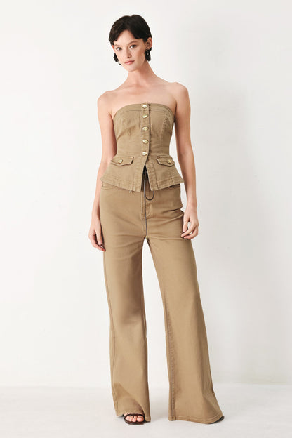 Sahara Soul Woven Tube Top