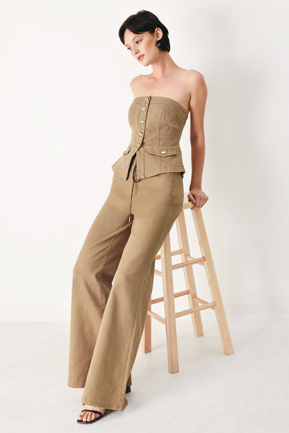 Sahara Soul Woven Tube Top