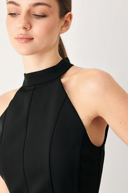 Black Power Woven Top