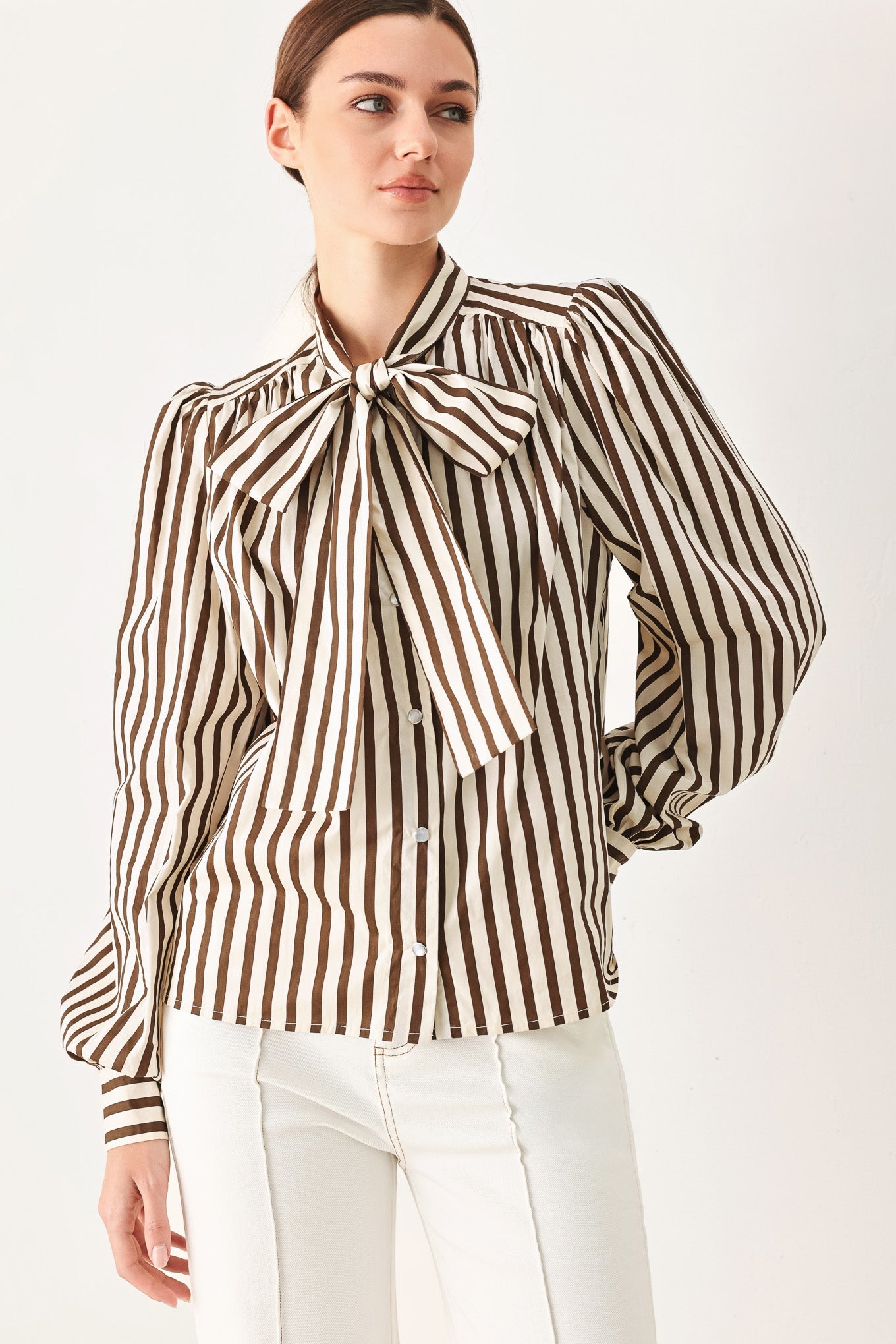 Candyline Poet Woven Top