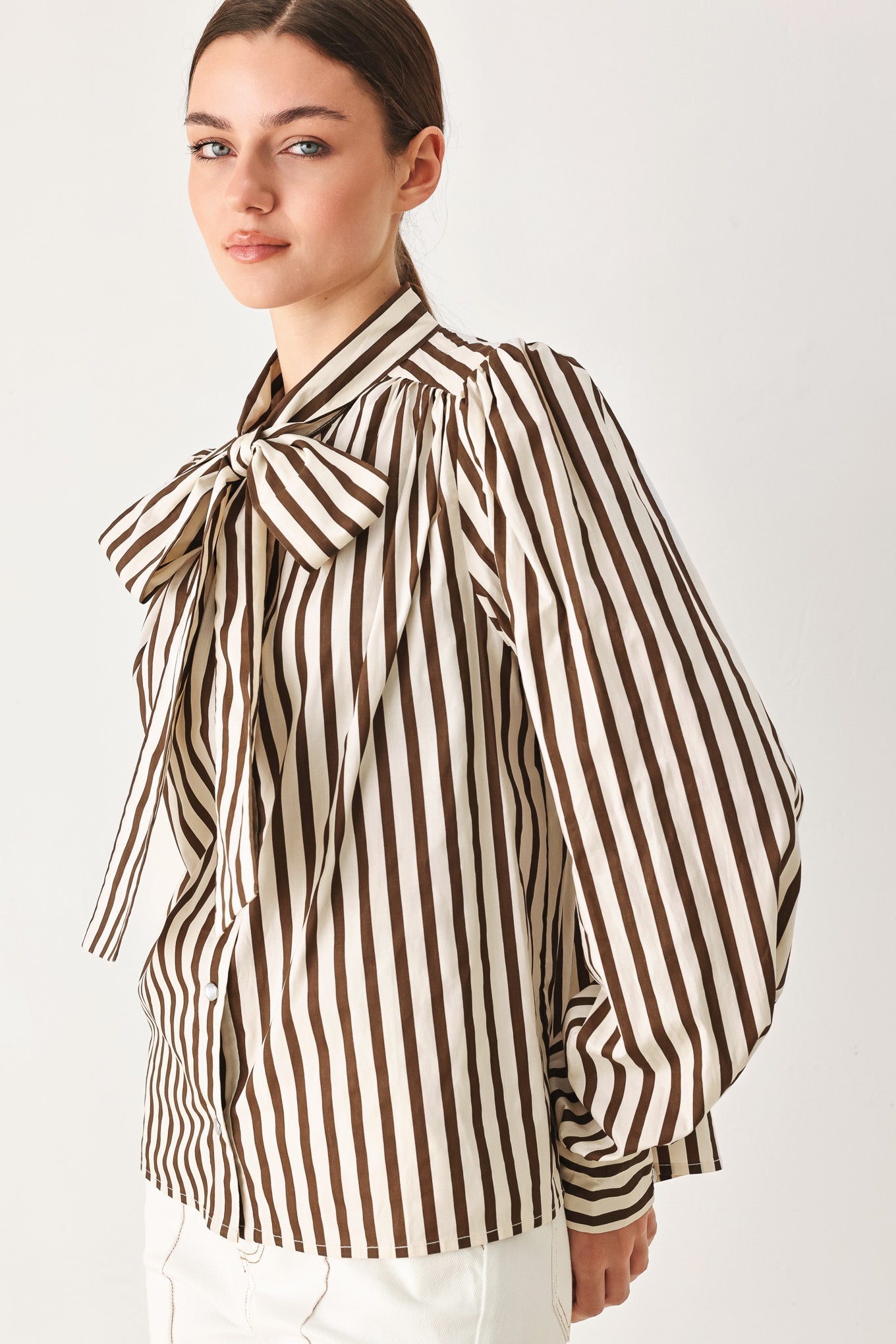 Candyline Poet Woven Top
