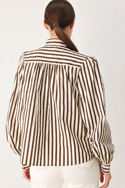 Candyline Poet Woven Top