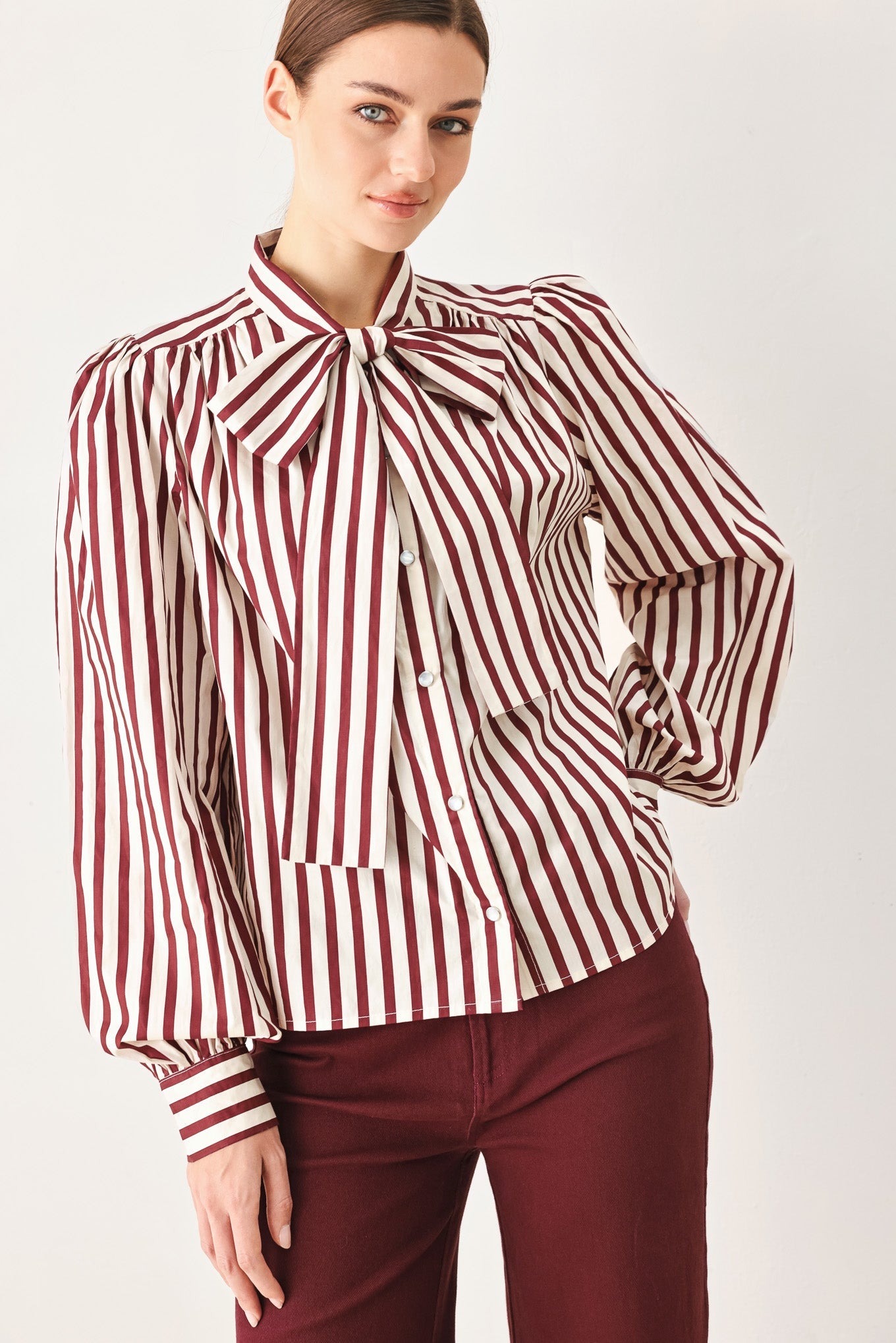 Candyline Poet Woven Top