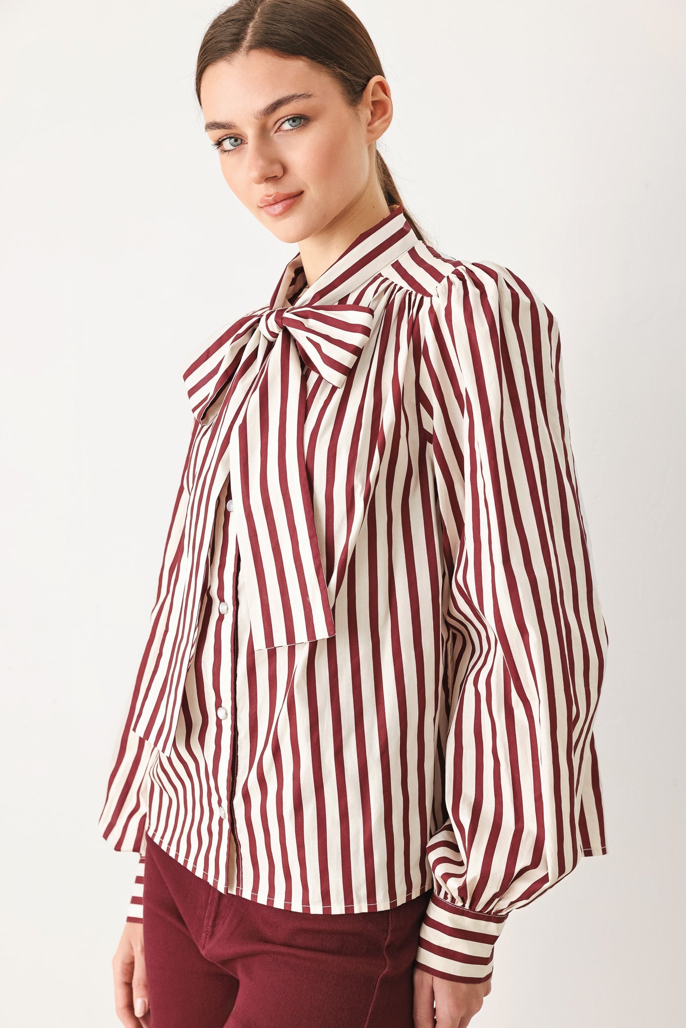 Candyline Poet Woven Top
