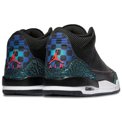 [fv5437-001] Grade School Air Jordan Retro 3 Se 'moto'