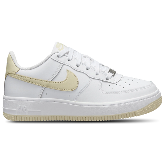 Nike Grade School Air Force 1 - White/Light Khaki