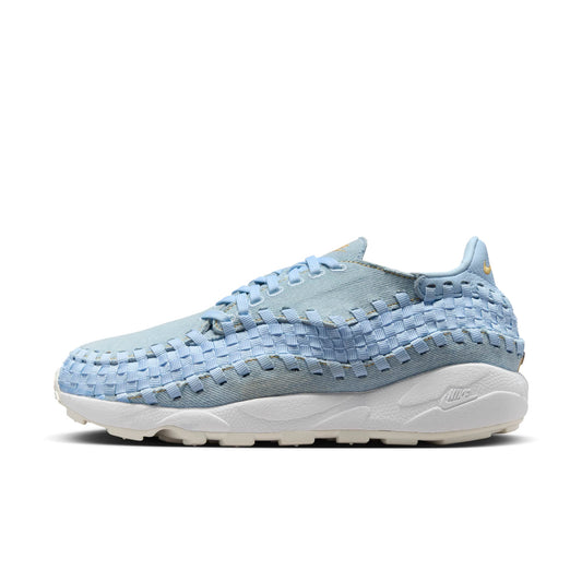 Nike Women's Air Footscape Woven 'Washed Denim Ice Blue' Sneakers