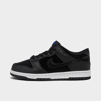 Nike Grade School Dunk Low SE (GS) Black Croc