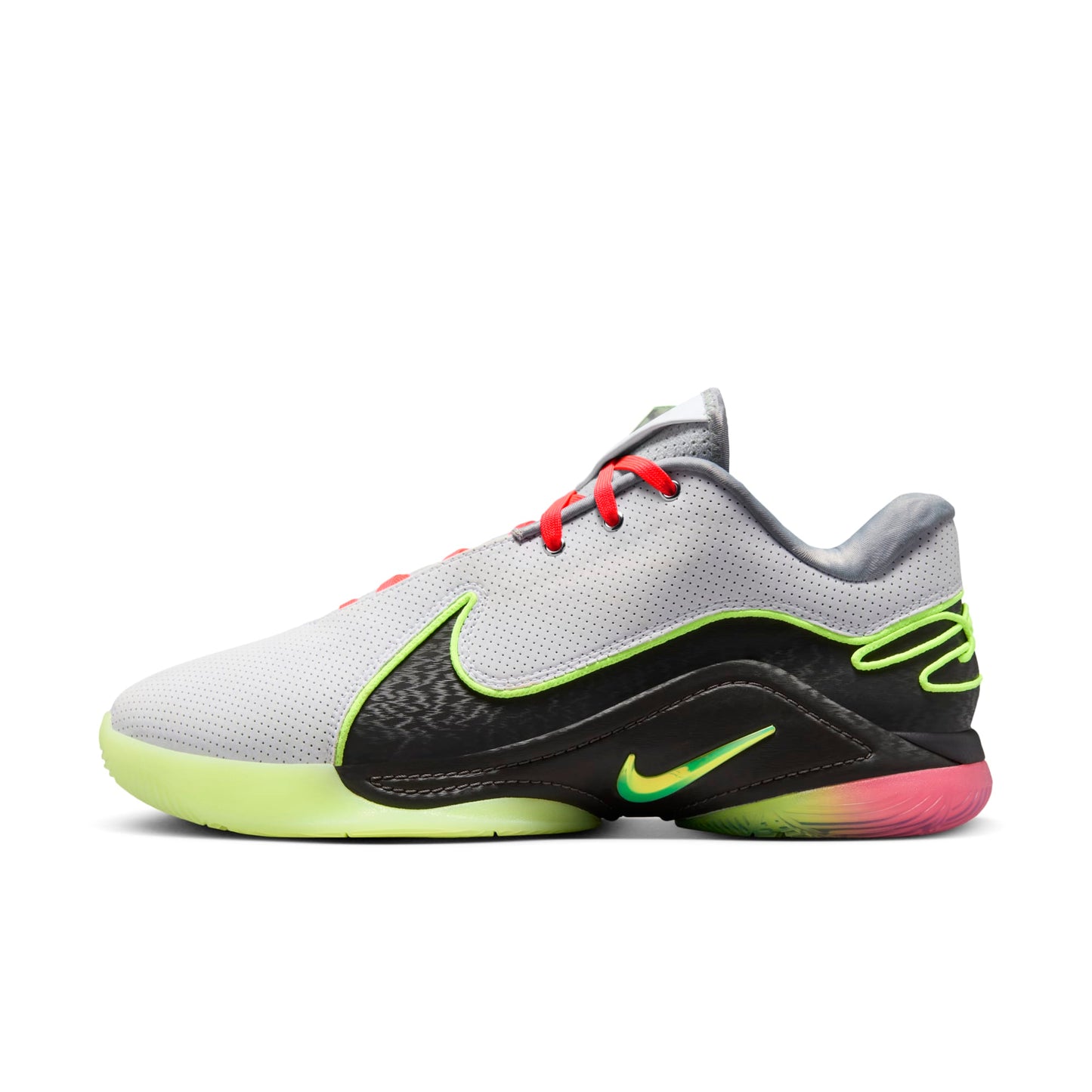 White/Volt Glow/Medium Ash/Hot Lava/Wolf Grey-