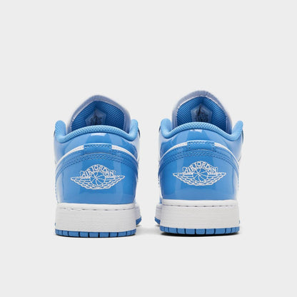 [fz3929-114] Grade School Air Jordan Retro 1 Low Se 'legend Blue Patent'