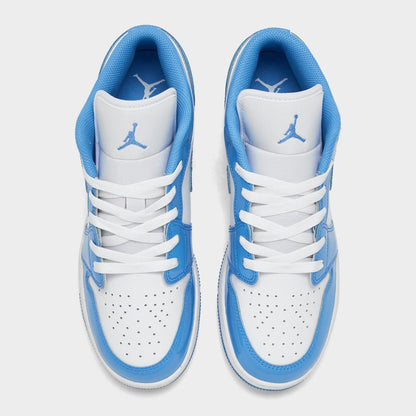 [fz3929-114] Grade School Air Jordan Retro 1 Low Se 'legend Blue Patent'