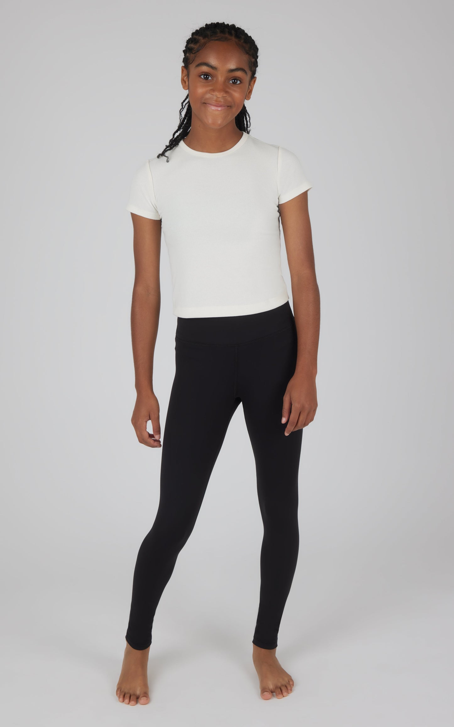 Girls 2 PK Interlock Everyday Cargo and Basic Legging