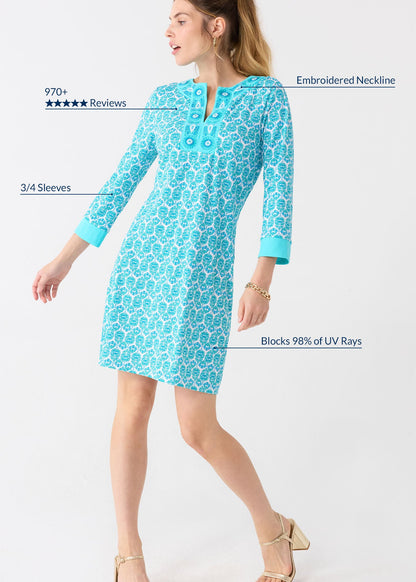 Rosebay Embroidered Tunic Dress