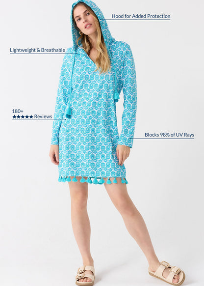 Rosebay Hooded Cover Up