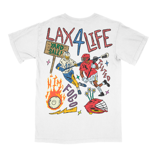 Lax 4 Life Limited Edition Graphic T-Shirt