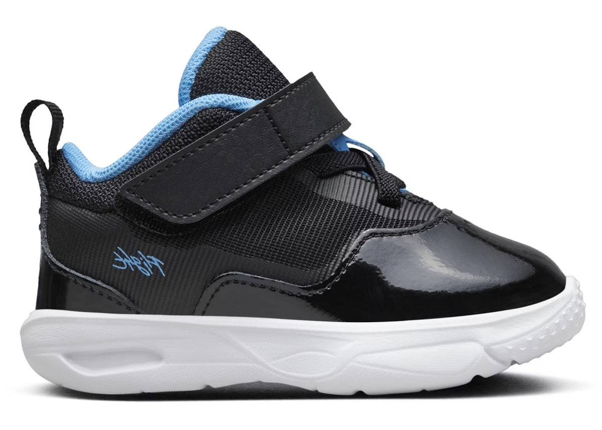 Air Jordan Stay Loyal 3 Toddlers' (TD) Sneakers — Black/University Blue Leather