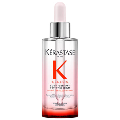 Genesis Hair Strengthening Serum: Anti-Breakage, Volumizing Scalp Treatment for Thinning Hair - Silicone-Free, Ginger Root Formula