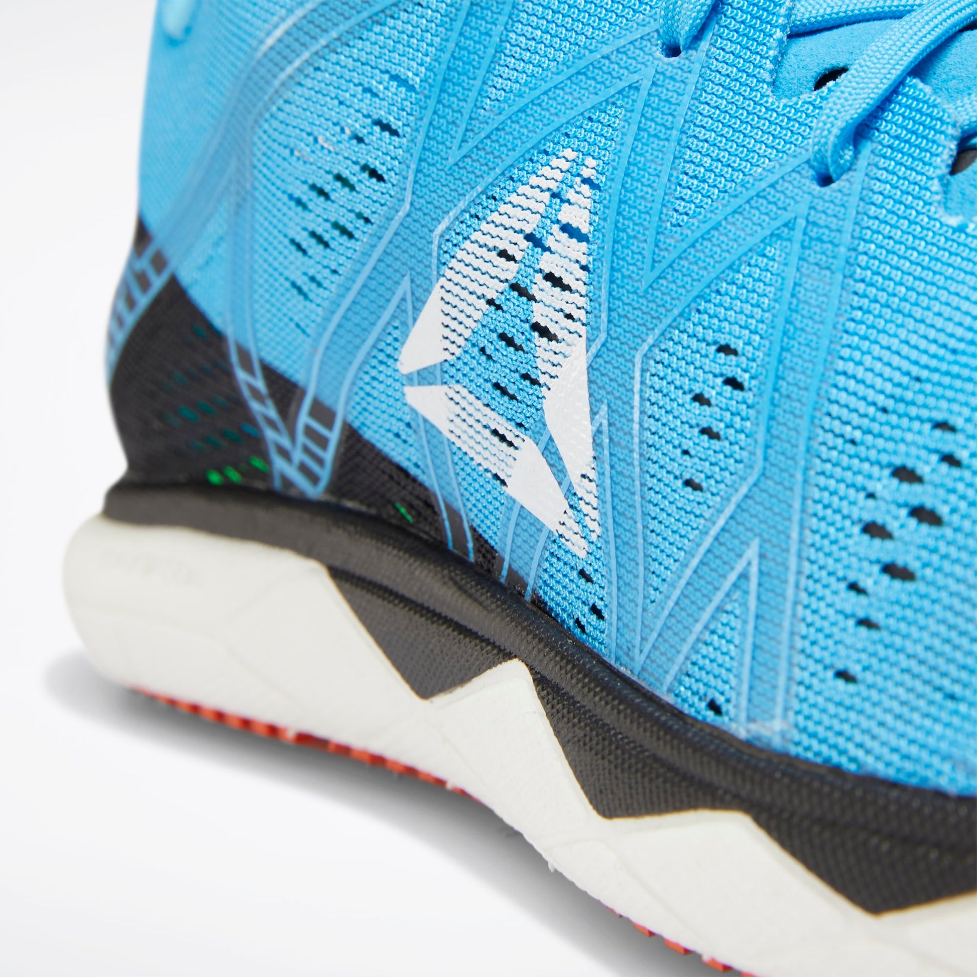 Black/Cyan/White/Red-