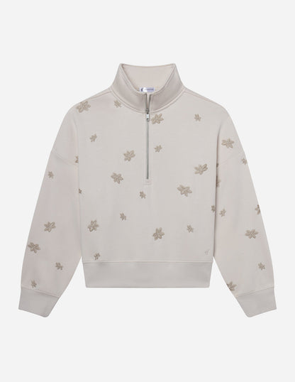 Elevated Faith Floral Women's Half-Zip