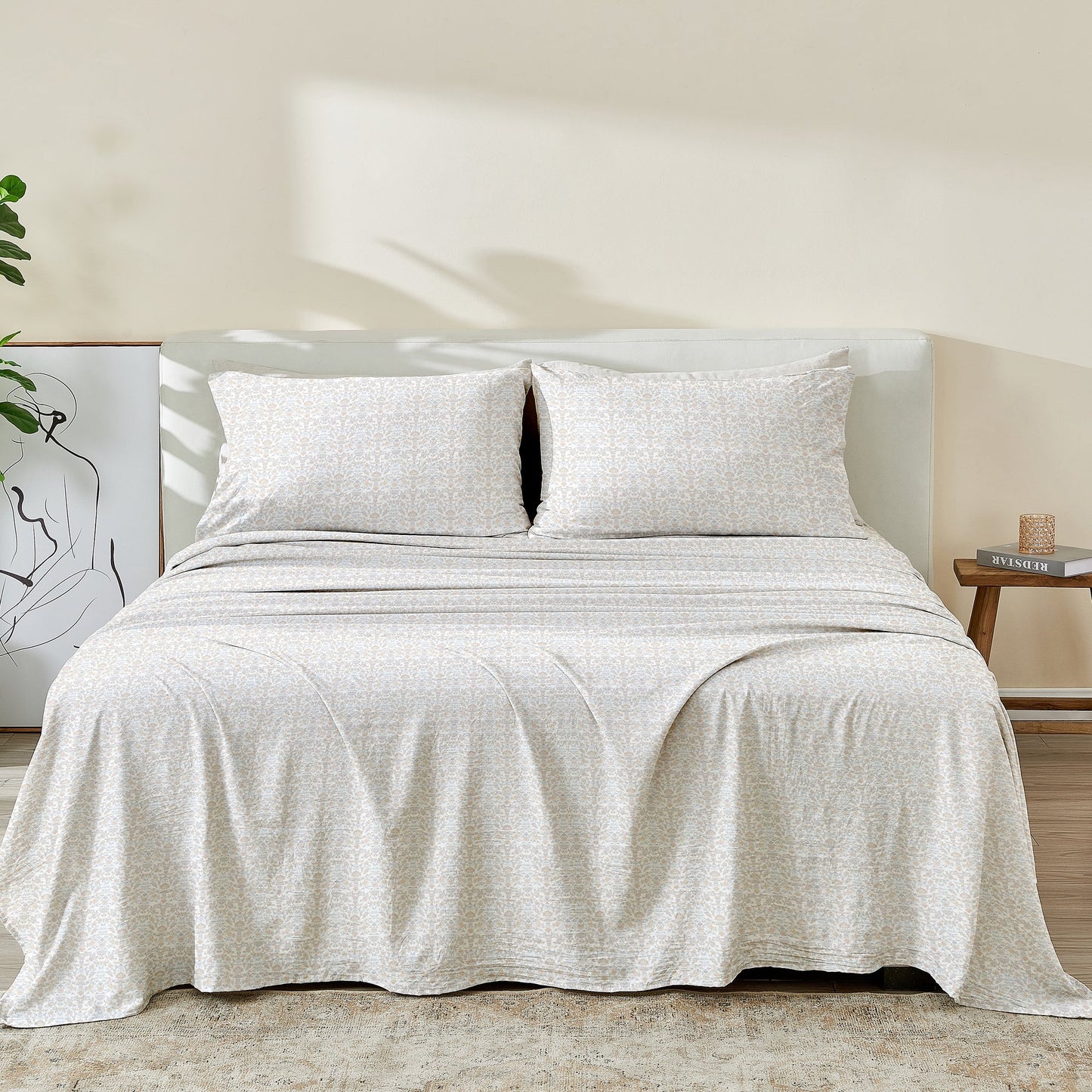 Patina Vie Maison Pre Washed Microfiber Ultra Soft Sheet Set