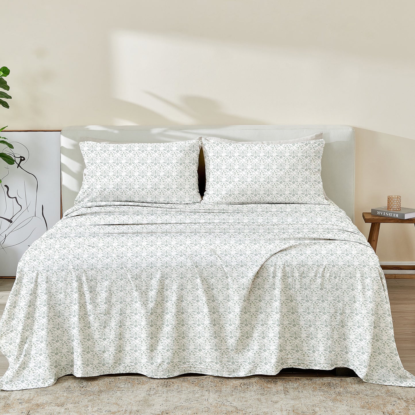 Patina Vie Maison Pre Washed Microfiber Ultra Soft Sheet Set