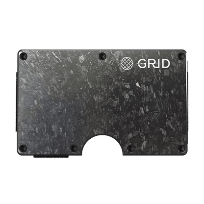 Grid Wallet Forged Carbon