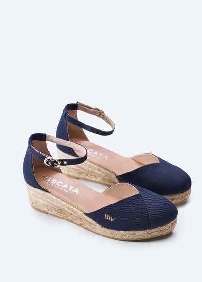 Formiga Canvas Espadrille Wedges by Viscata