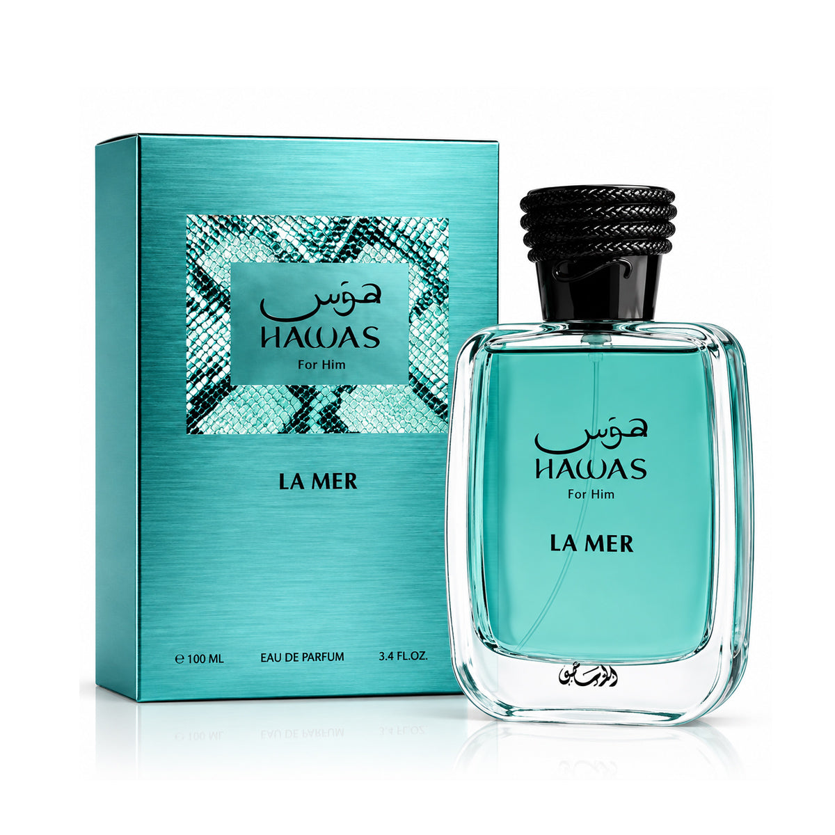 Rasasi Hawas La Mer 3.38 Eau De Parfum Spray for Men