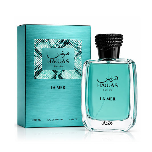 Rasasi Hawas La Mer 3.38 Eau De Parfum Spray for Men