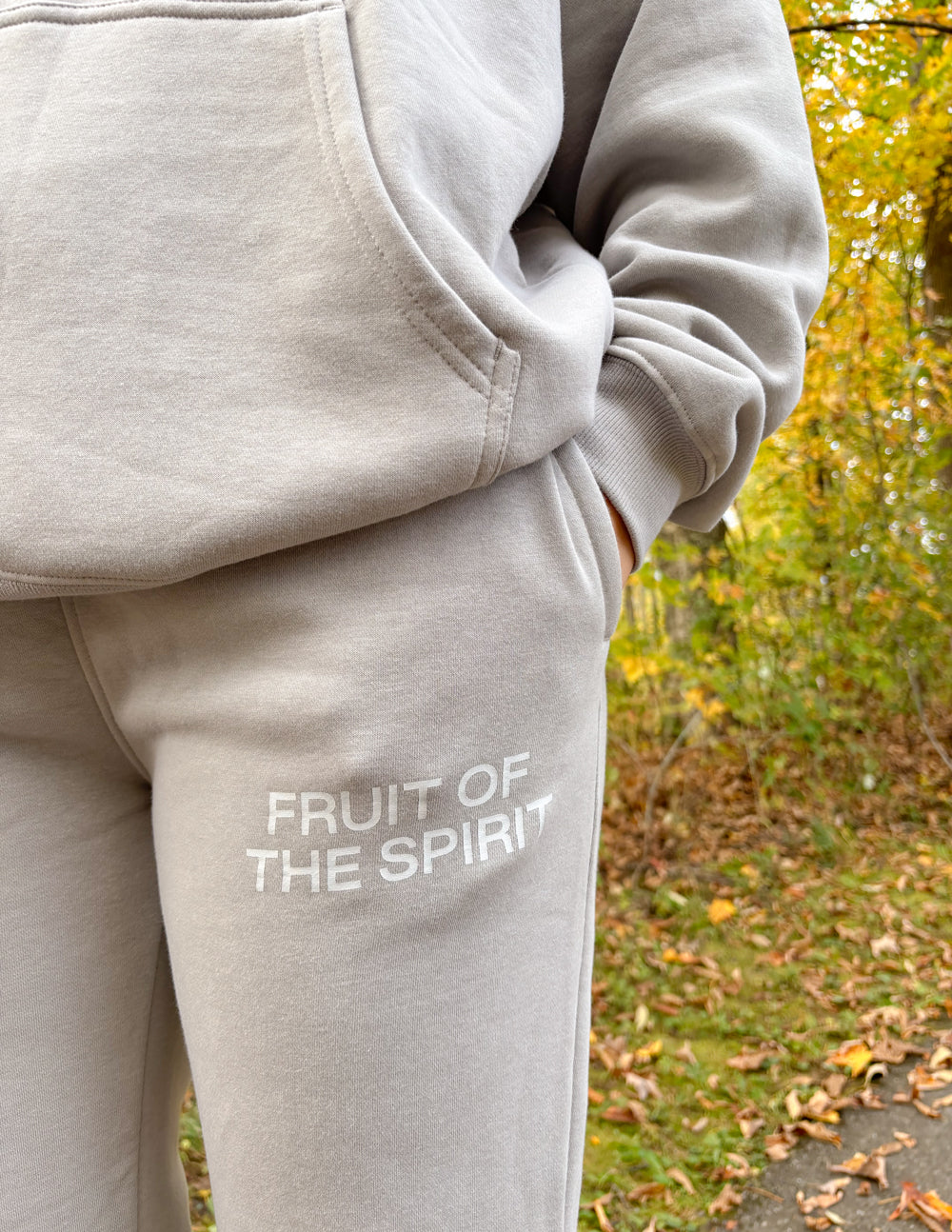Elevated Faith Fruit of the Spirit Grey Unisex Sweatpant