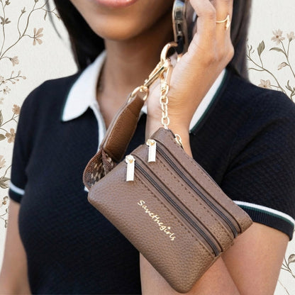 Clip & Go Strap w/Zippered Pouch Fun Dots