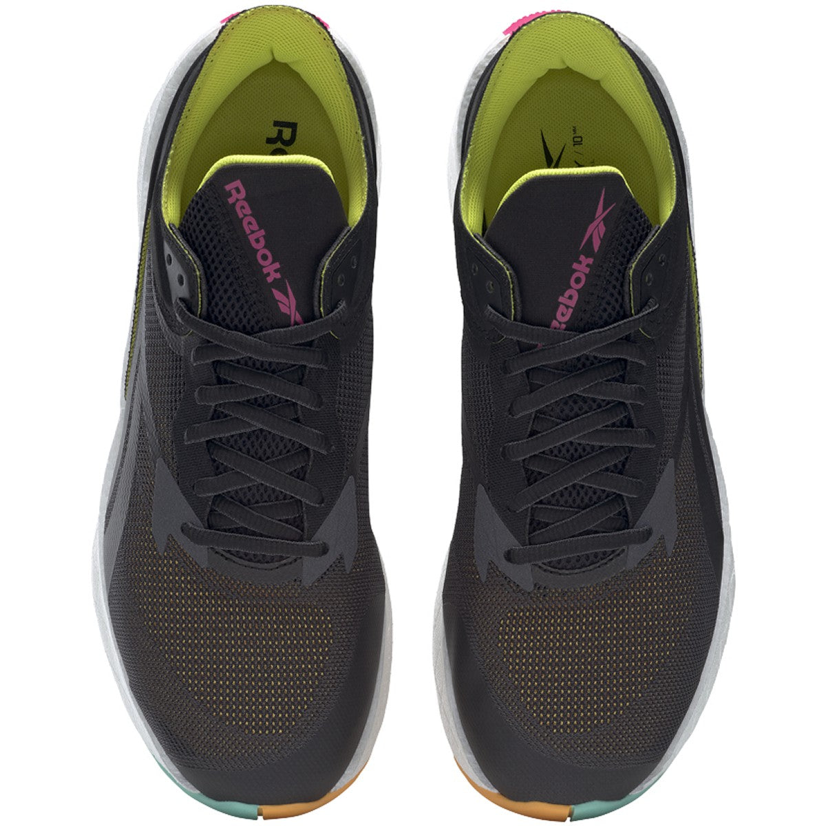 Reebok Men's Floatride Energy Symmetros 'Black Pixel Mint' Sneakers
