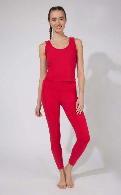 Butter Tech Ruffle Edge Bra & Ankle Set