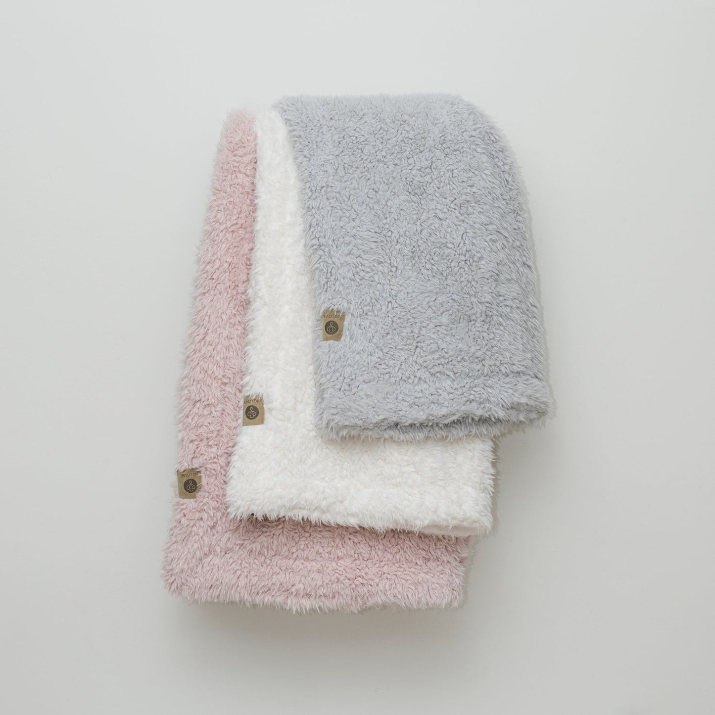 Angel Plush Blanket | Little - Dusty Pink