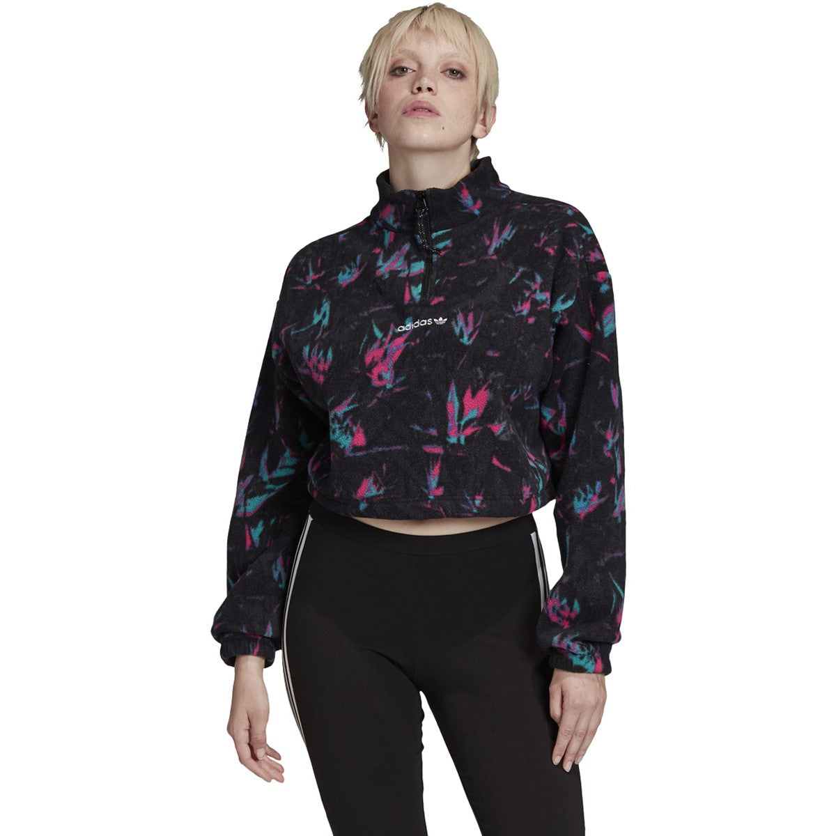 Women's adidas Originals Half Zip Sweater