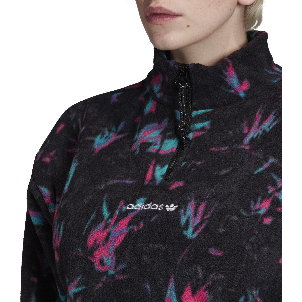 Women's adidas Originals Half Zip Sweater