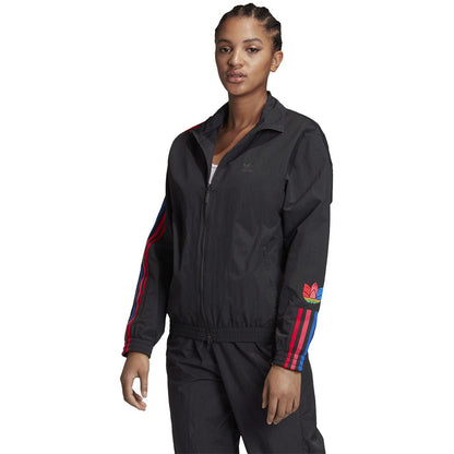 adidas Women's Adicolor 3D Trefoil Track Jacket Jackets