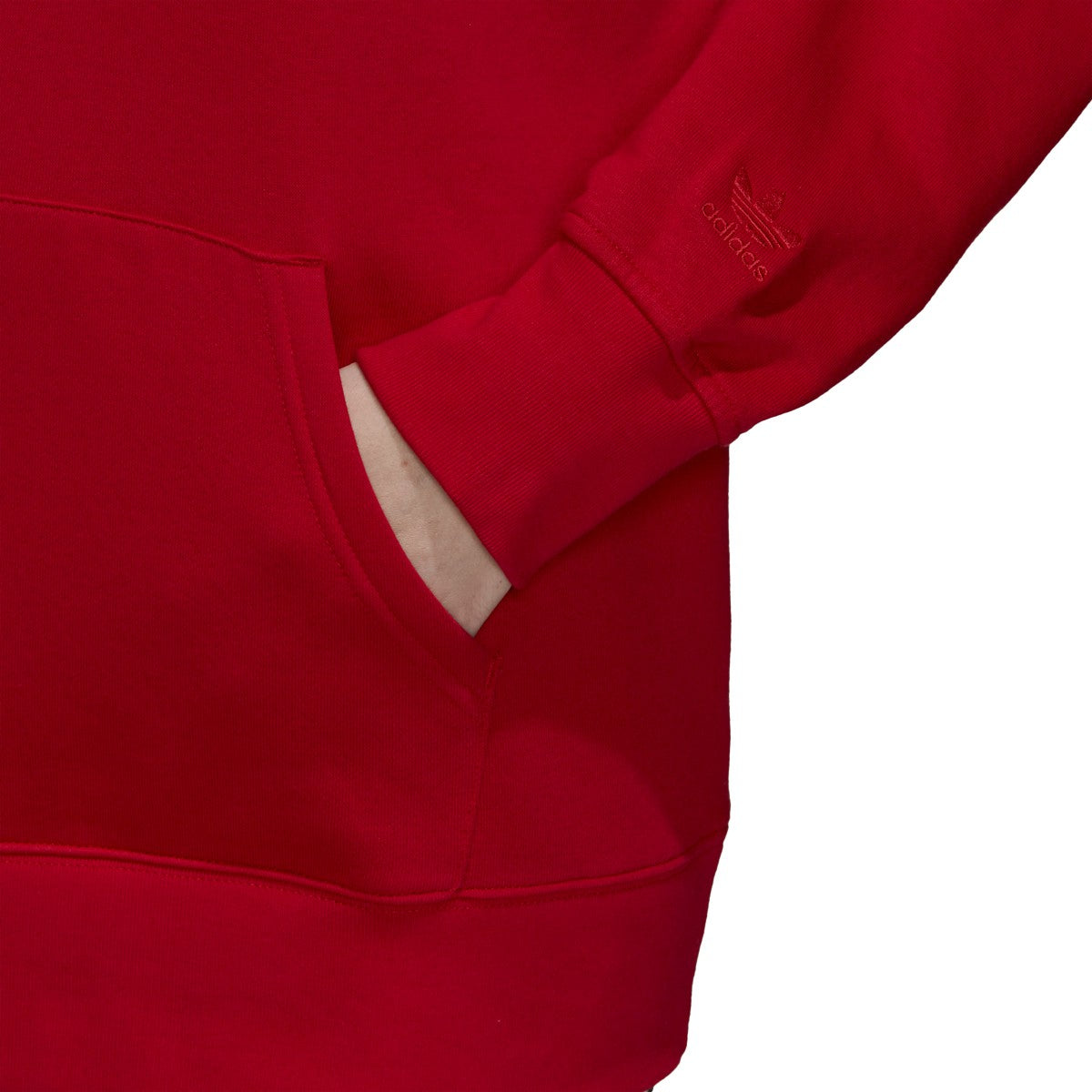 Women's adidas Adicolor 3D Trefoil Half-Zip Hoodie