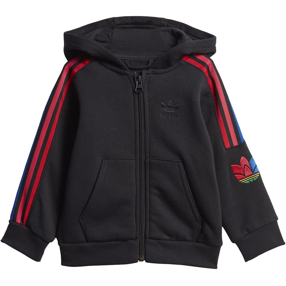 Toddler adidas 3D Trefoil Fullzip Hoodie Set
