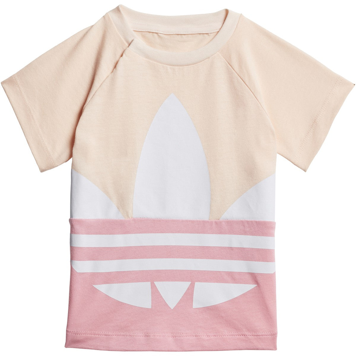 Kids adidas Large Trefoil Short Tee Set