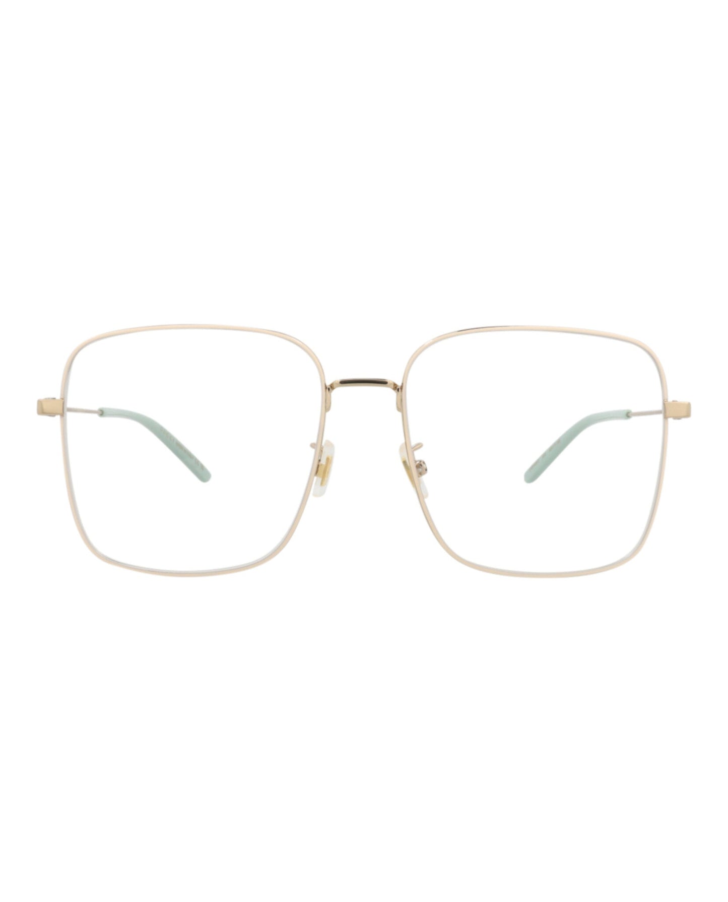 Gucci Square-Frame Metal Optical Frames