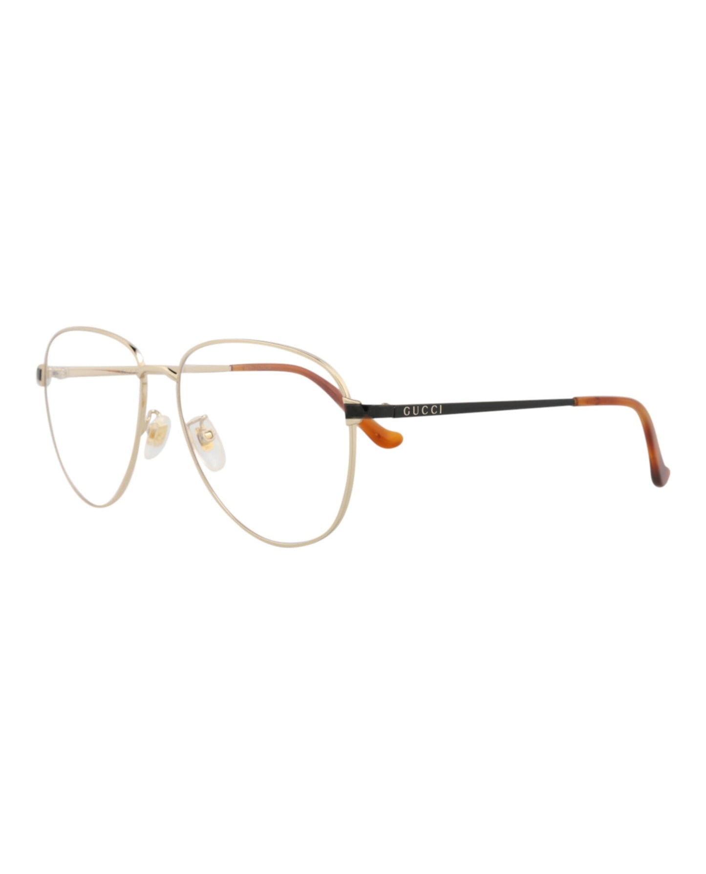 Gucci Aviator-Frame Metal Optical Frames