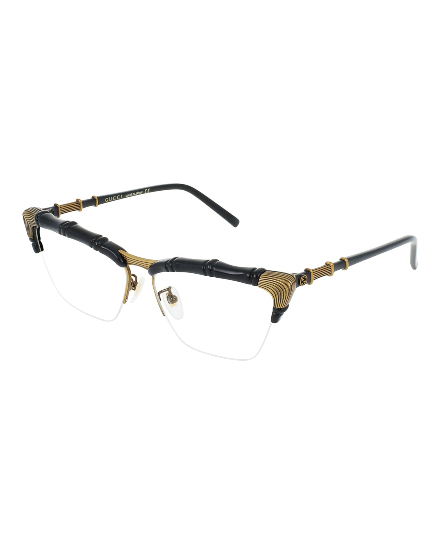 Gucci Cat Eye-Frame Injection Optical Frames by Carro Luxury Maison