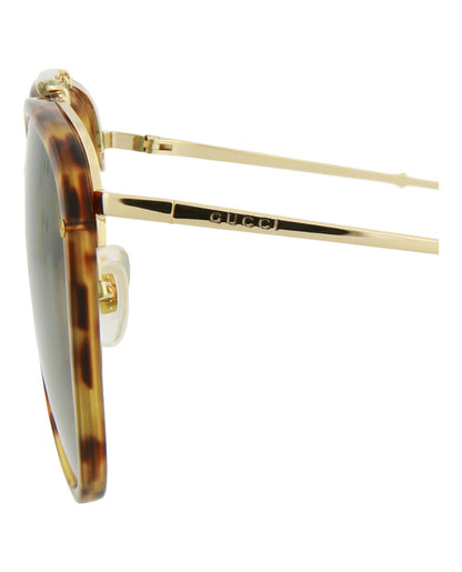 Gucci Aviator-Frame Acetate Sunglasses
