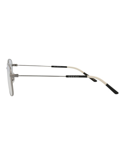 Gucci Square-Frame Metal Optical Frames