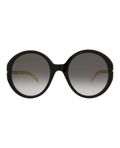 Gucci Oval-Frame Acetate Sunglasses