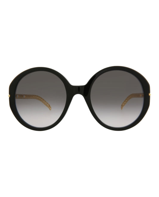 Gucci Oval-Frame Acetate Sunglasses